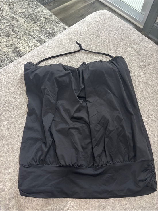 Tommy Bahama Other - Black Strapless Ruched Women’s Swim Top